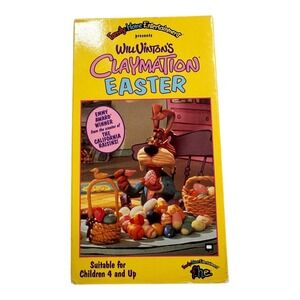 Will‎ Vintons Claymation Easter VHS Family Home Entertainment 1992